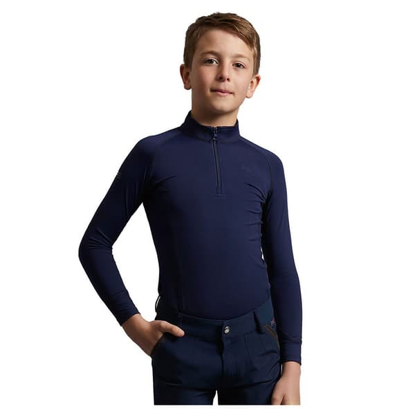 Premier Equine Junior Ombretta Technical Riding T-shirt Med Lång ärm 5-6 Years