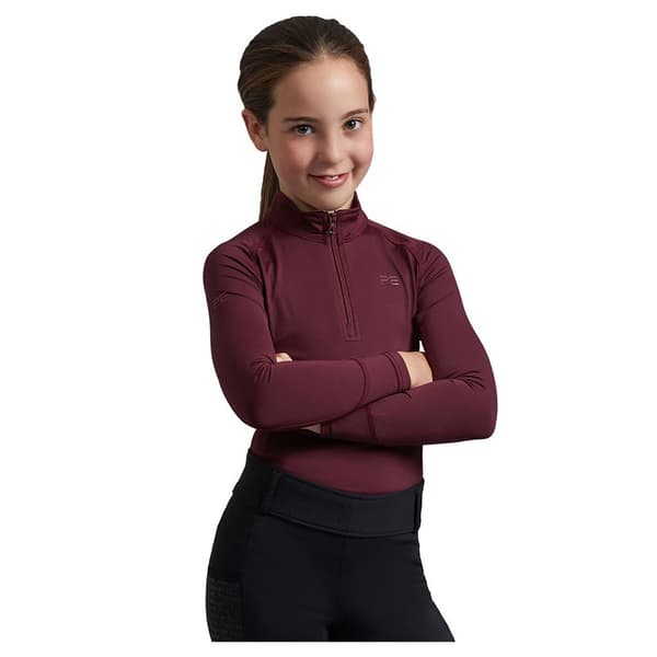 Premier Equine Junior Ombretta Technical Riding T-shirt Med Lång ärm  7-8 Years