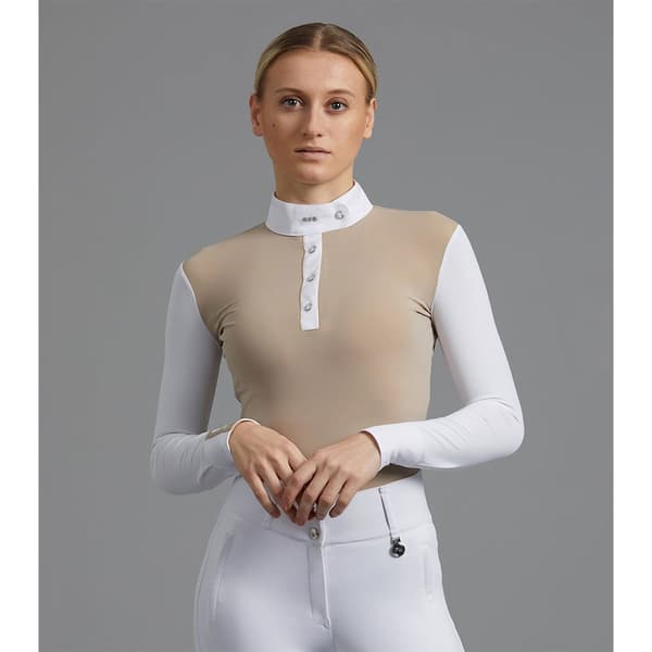Premier Equine Rossini Lycra Show Skjorta Med Långa ärmar  44
