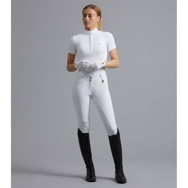 Premier Equine Sophia Full Seat Gel High Waist Bukser Hvid 34