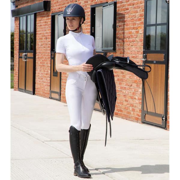 Premier Equine Sophia Full Seat Gel High Waist Bukser Hvid 34