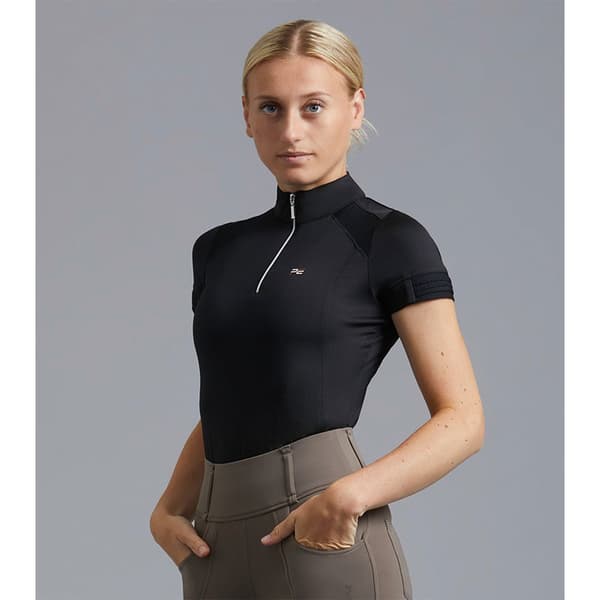 Premier Equine Remisa Technical Riding T-shirt Med Korte ærmer Sort 40