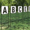 Miniatyrbillede 1 af 11: vidaXL dressurbogstaver 8 stk. stål