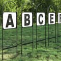 Miniatyrbilde 11 av 11: vidaXL Dressurbokstaver 12 stk stål