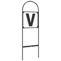 Miniatyrbild 5 av 9: vidaXL Dressyrbokstäver 4 st Stål