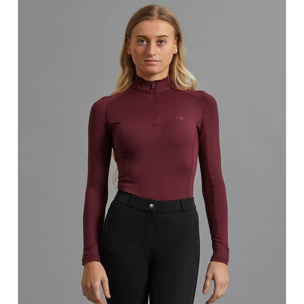 Premier Equine Ombretta Technical Riding T-shirt Med Lång ärm  38