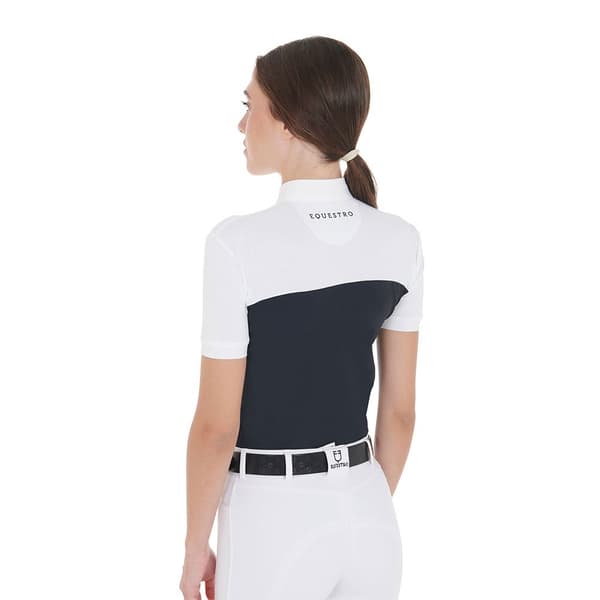 Equestro 1/2 Mesh Kortærmet Polo  S
