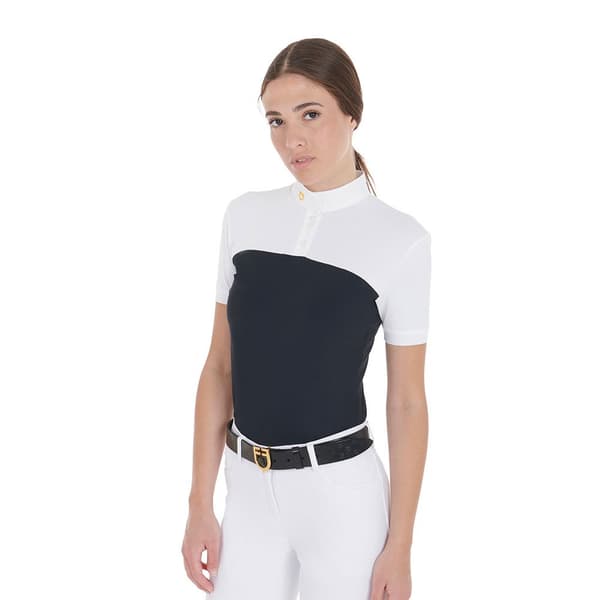 Equestro 1/2 Mesh Kortærmet Polo  S