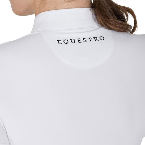 Equestro Buttons Jersey Pikétröja Med Lång ärm L