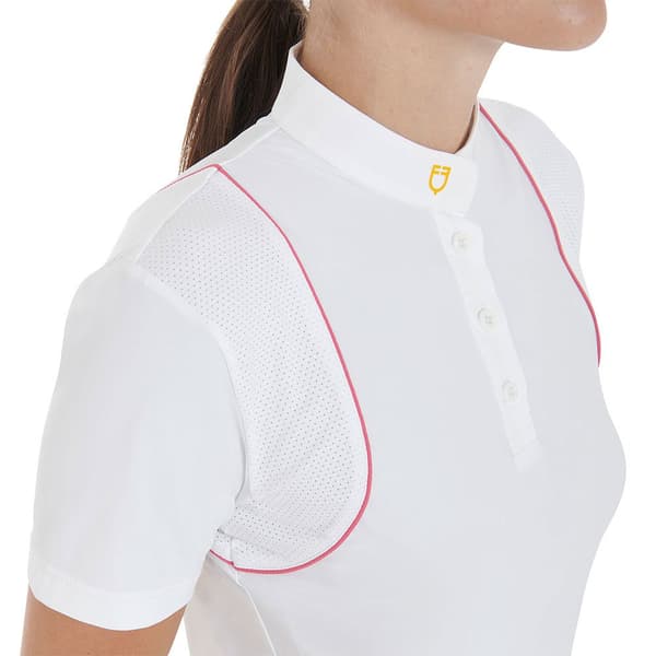Equestro Buttons Kortærmet Polo  L