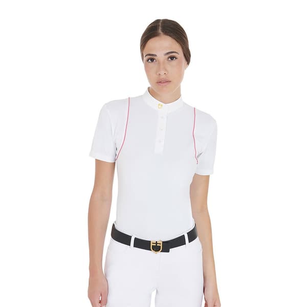 Equestro Buttons Kortærmet Polo  L