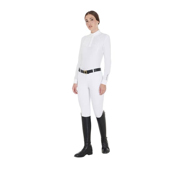 Equestro Cotton Pitkähihainen Polopaita  XL