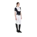 Miniatyrbild 8 av 9: Equestro Fit Pleated Cotton Kortärmad Polotröja  M