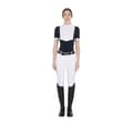 Miniatyrbild 9 av 9: Equestro Fit Pleated Cotton Kortärmad Polotröja  M