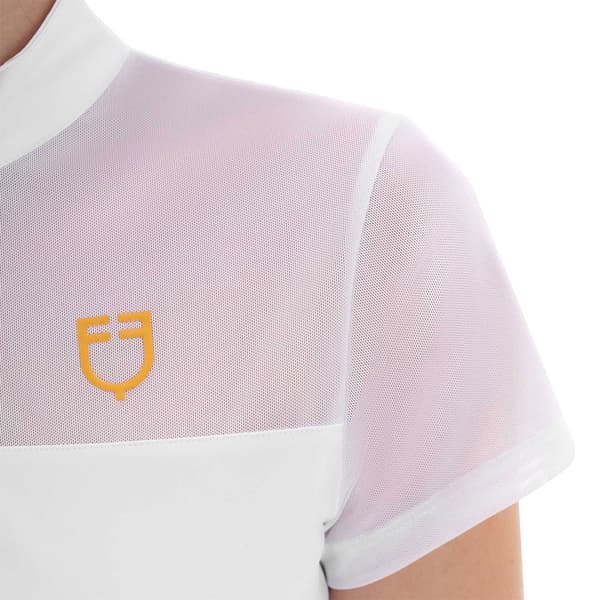 Equestro Micro Mesh Kortärmad Polotröja S
