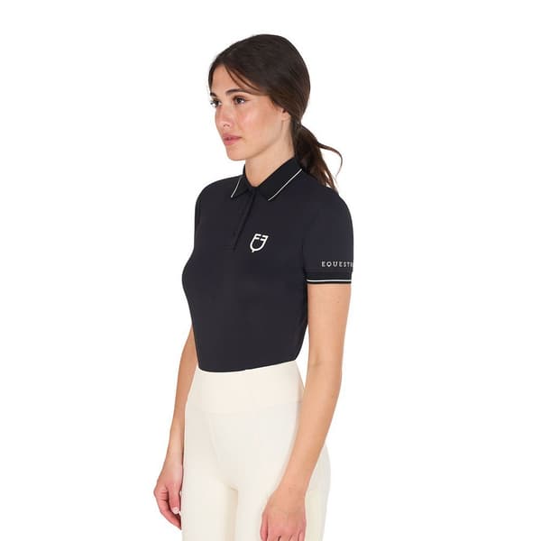 Equestro Technical Kortärmad Polotröja  XL