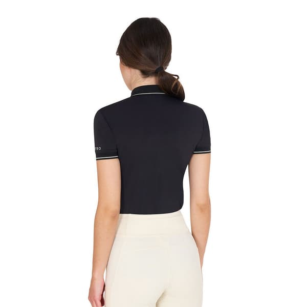 Equestro Technical Kortärmad Polotröja  XL