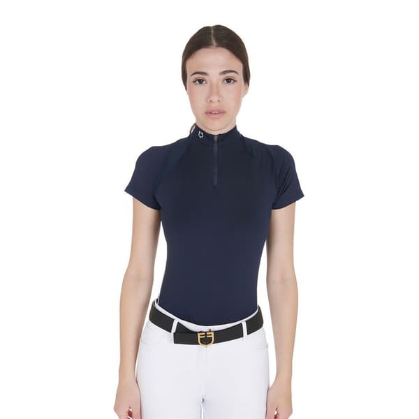 Equestro Technical Zip Kortärmad Polotröja  S