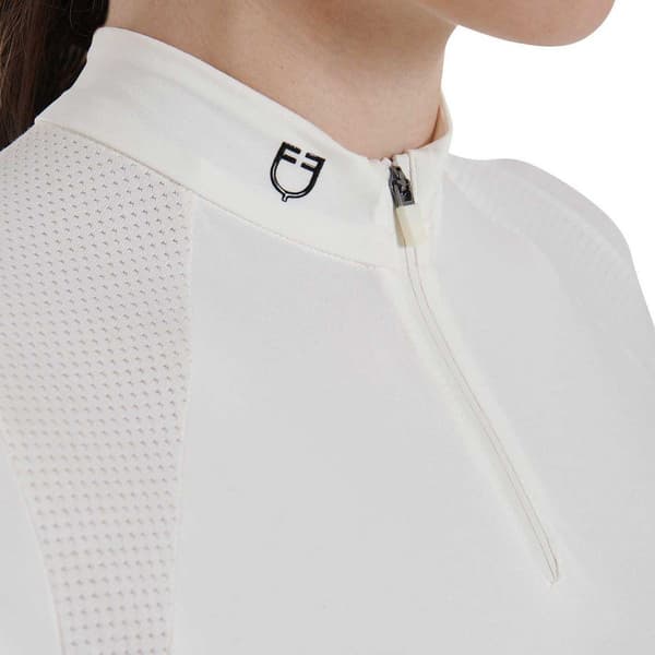 Equestro Technical Zip Kortärmad Polotröja  S