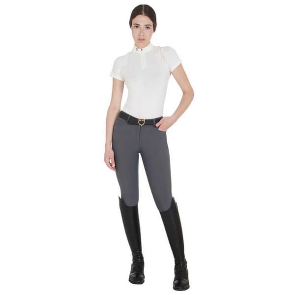 Equestro Technical Zip Kortärmad Polotröja  S