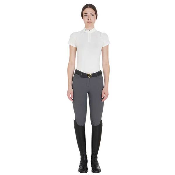 Equestro Technical Zip Kortärmad Polotröja  S