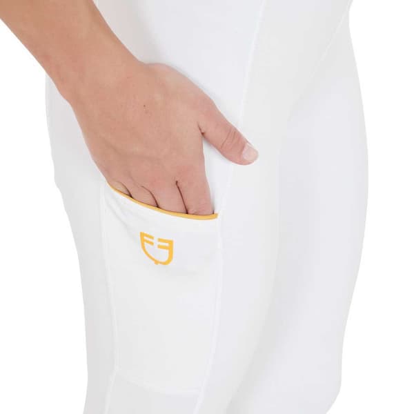 Equestro Classic Leggingsit Valkoinen XL