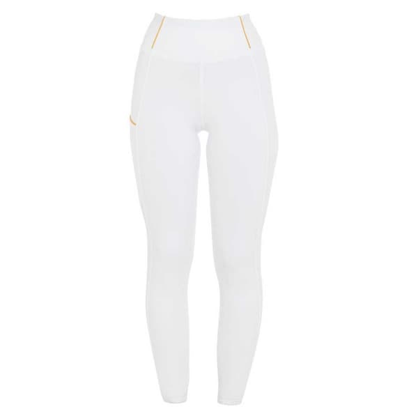 Equestro Classic Leggings Hvid XL