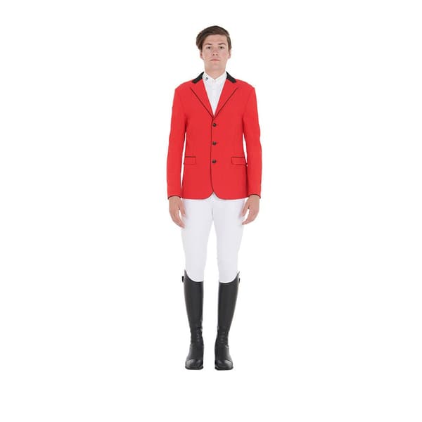 Equestro Elegance Jacka Röd XS