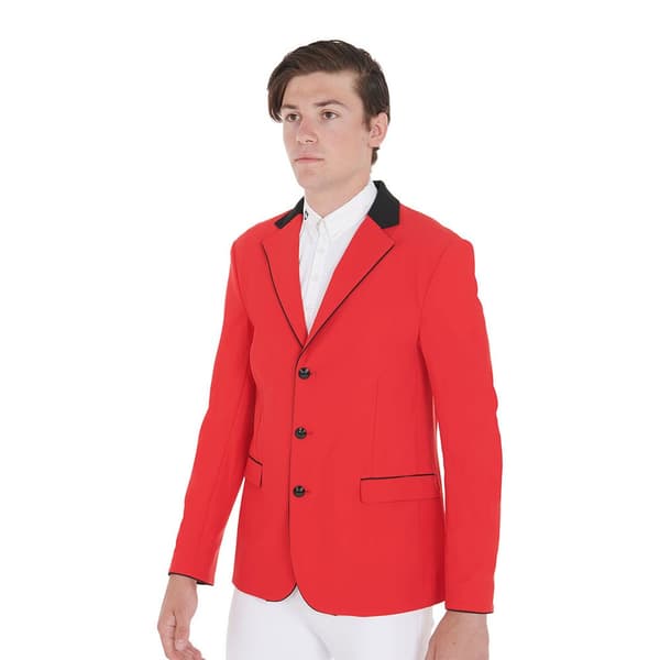 Equestro Elegance Jacka Röd XS