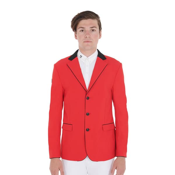 Equestro Elegance Jacka Röd XS