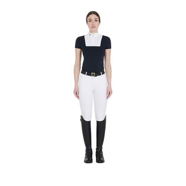Equestro Mariam Kortärmad Polotröja Blå XS