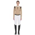 Pikkukuva 5 / 5: Equestro Technical Fabric Lyhythihainen Pikeepaita Beige S