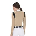 Pikkukuva 2 / 5: Equestro Technical Fabric Lyhythihainen Pikeepaita Beige S