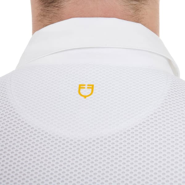 Equestro Jersey Buttons Pikétröja Med Lång ärm Vit XS