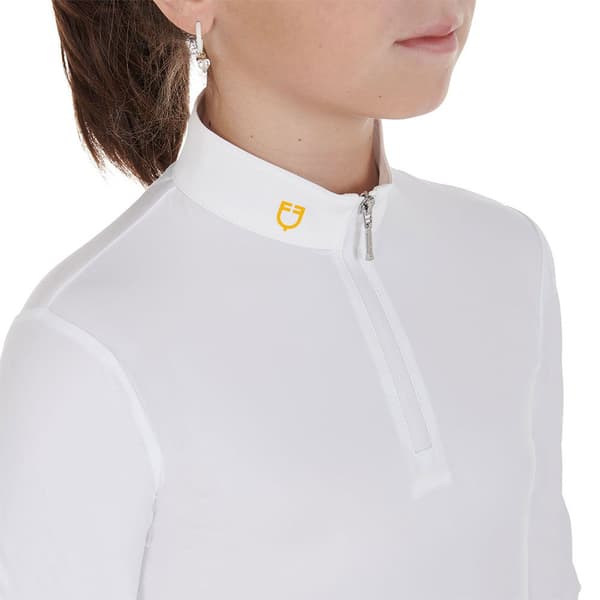 Equestro Warm Polo Med Lange ærmer 10 Years