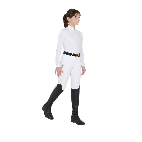 Equestro Warm Polo Med Lange ærmer 10 Years