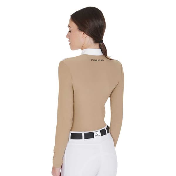 Equestro Mesh Pitkähihainen Polopaita XL