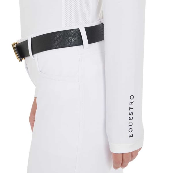 Equestro Technical Fabric Kortærmet Polo  L