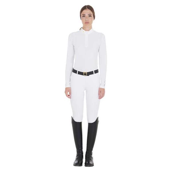 Equestro Technical Fabric Kortærmet Polo  L