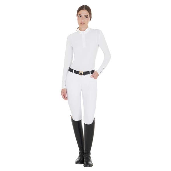 Equestro Technical Fabric Kortærmet Polo  L