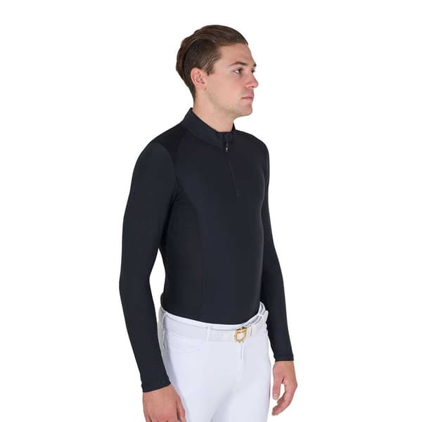 Equestro Technical Polo Med Lange ærmer  L