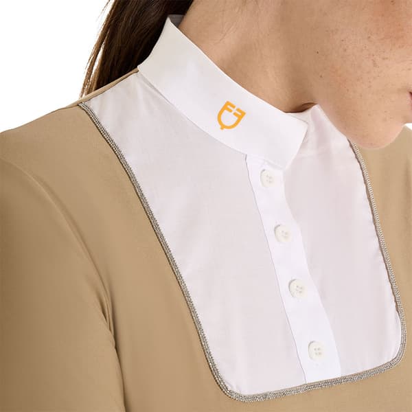 Equestro Buttons Jersey Pikétröja Med Lång ärm  M