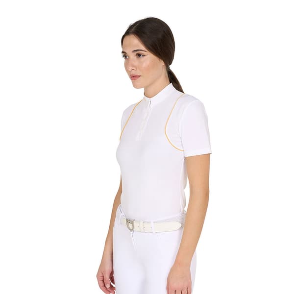 Equestro Buttons Kortärmad Polotröja  M