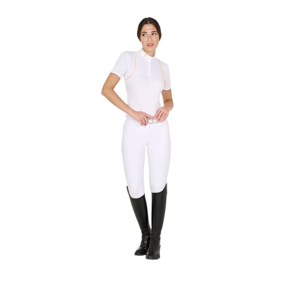 Equestro Buttons Kortärmad Polotröja  S