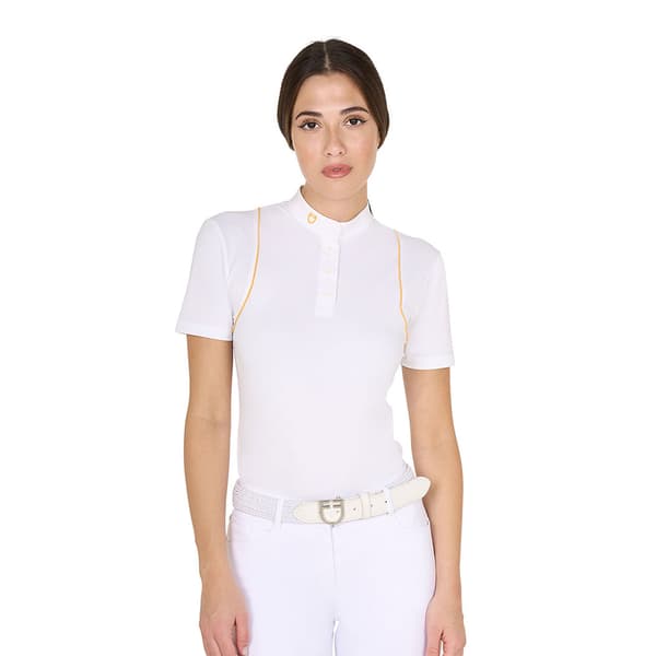 Equestro Buttons Kortärmad Polotröja  S