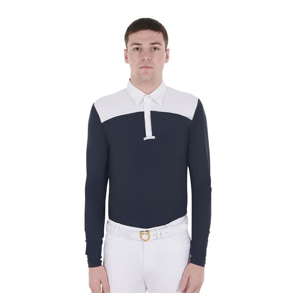 Equestro Jersey Buttons Pitkähihainen Polopaita XS