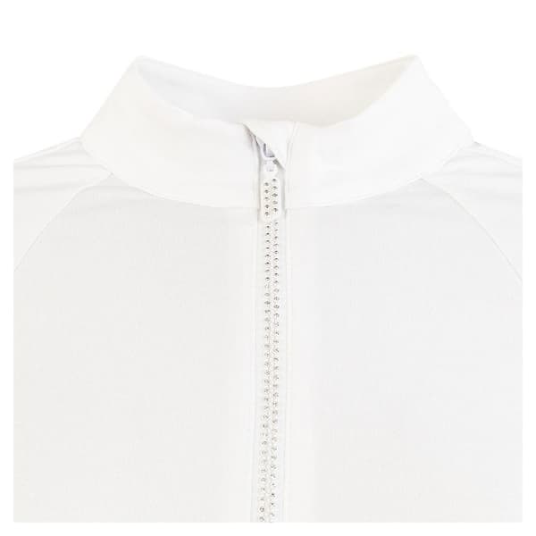 Br Maglie Kvinnors Långärmad T-shirt Vit M