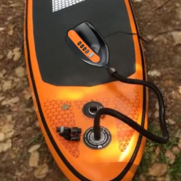 Elektrisk luftpumpe, 16PSI tryk, bærbar og alsidig.