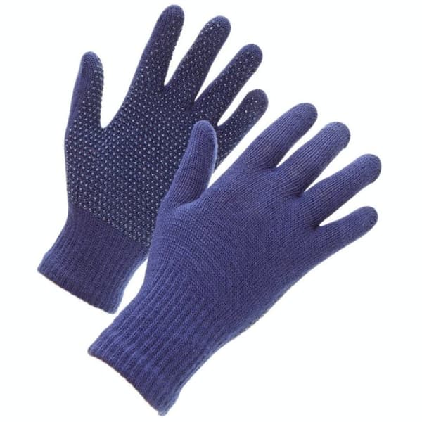 Shires Childrens/Kids Suregrip Riding Gloves Navy One Size