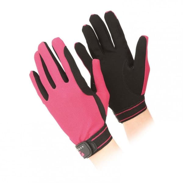 Aubrion Unisex ridebhandsker i mesh til voksne